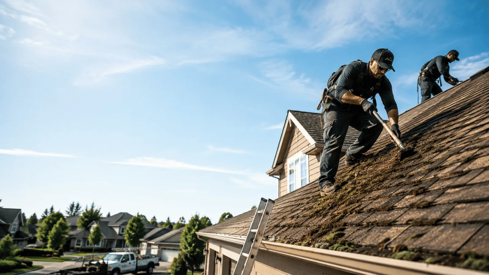 Roof Moss Removal in Eyota, MN near me